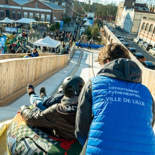 Lille Neige Gare Saint Sauveur