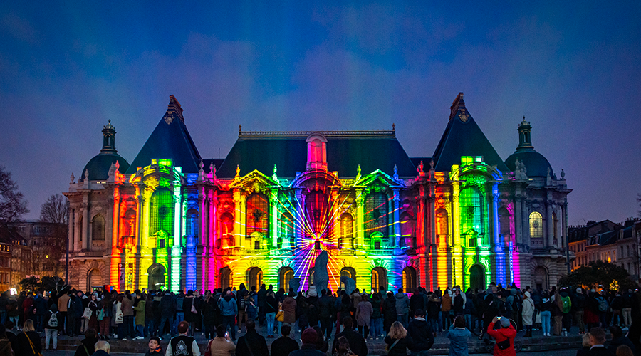 Lille s’illumine pour la 9ème édition du Video Mapping Festival